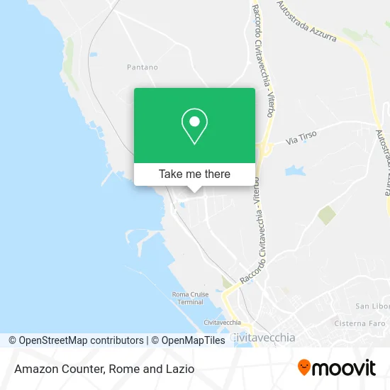 Amazon Counter map