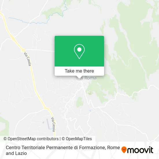 Permanent Territorial Training Center map