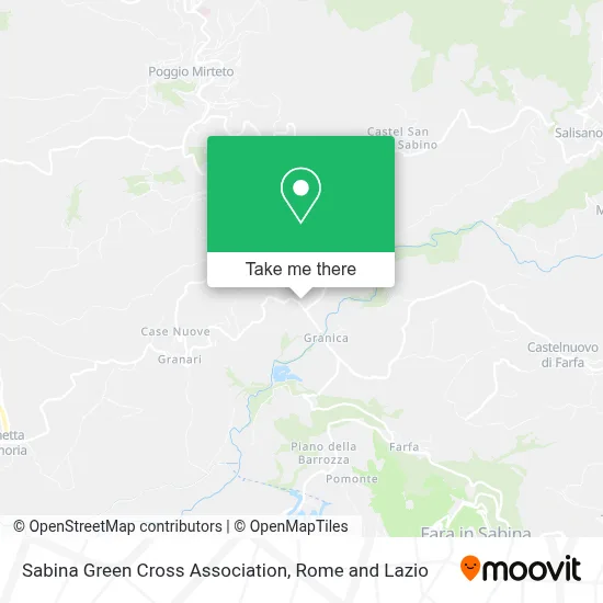 Sabina Green Cross Association map
