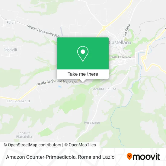 Amazon Counter-Primaedicola map