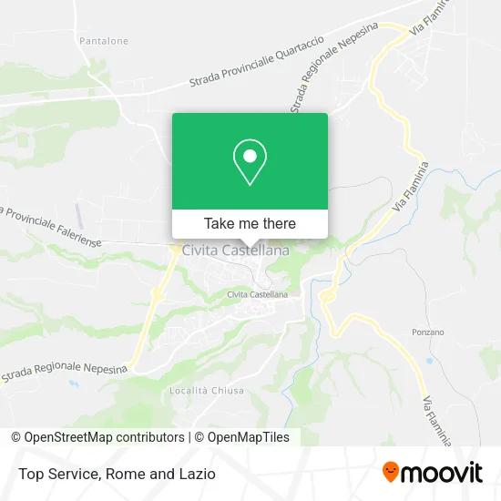 Top Service map