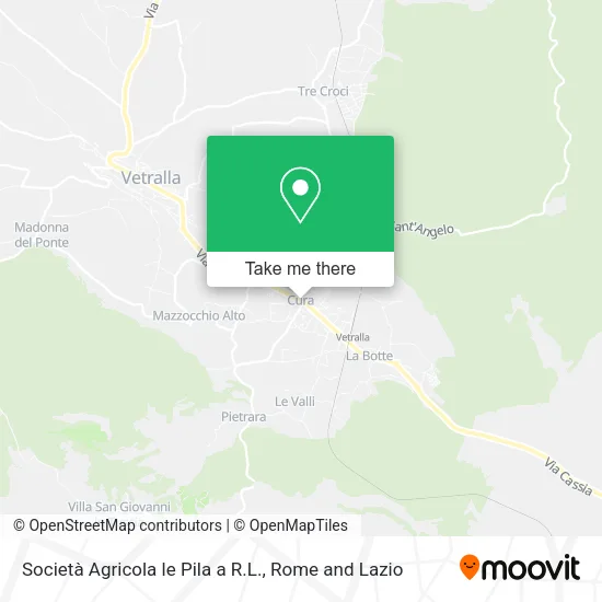Società Agricola le Pila a R.L. map
