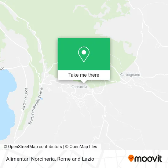 Alimentari Norcineria map