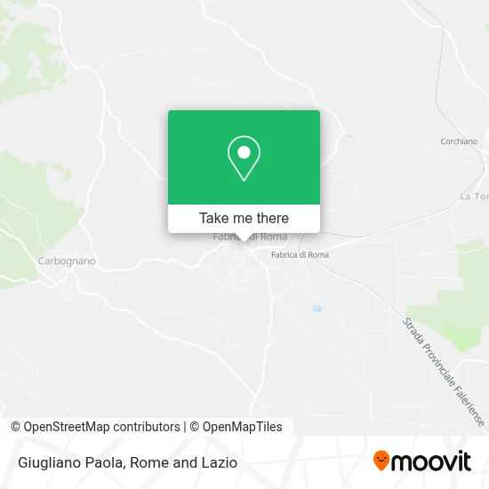 Giugliano Paola map