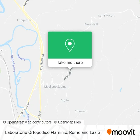 Flaminio Orthopedic Laboratory map