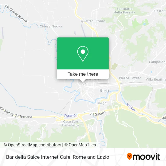 Bar della Salce Internet Cafe map
