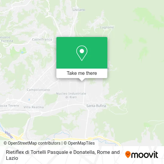 Rietiflex by Tortelli Pasquale and Donatella map