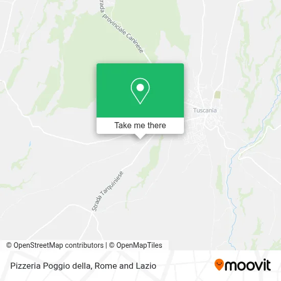 Pizzeria Poggio della map
