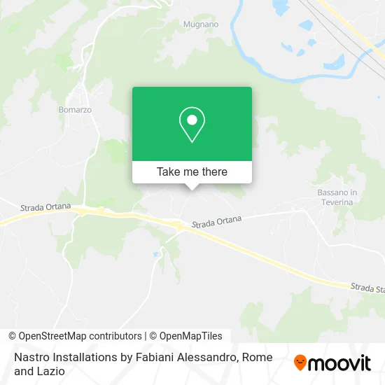 Nastro Installations by Fabiani Alessandro map