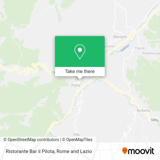 Ristorante Bar il Pilota map