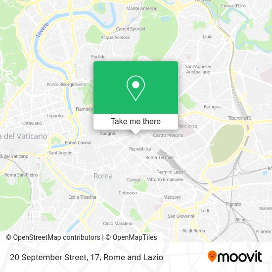 20 September Street, 17 map