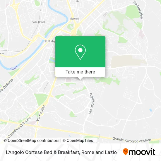 L'Angolo Cortese Bed & Breakfast map