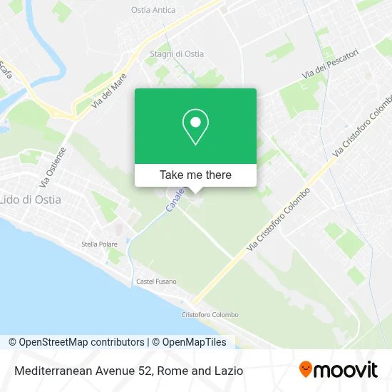 Mediterranean Avenue 52 map