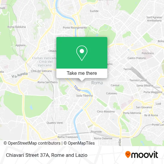 Chiavari Street 37A map