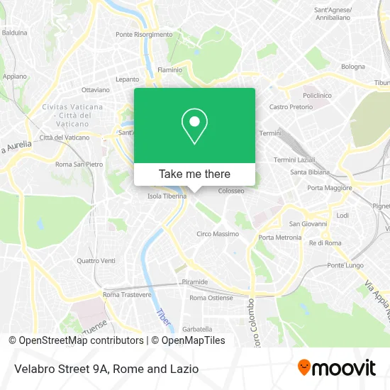 Velabro Street 9A map