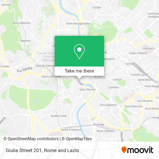 Giulia Street 201 map