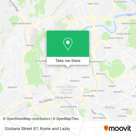 Giuliana Street 87 map