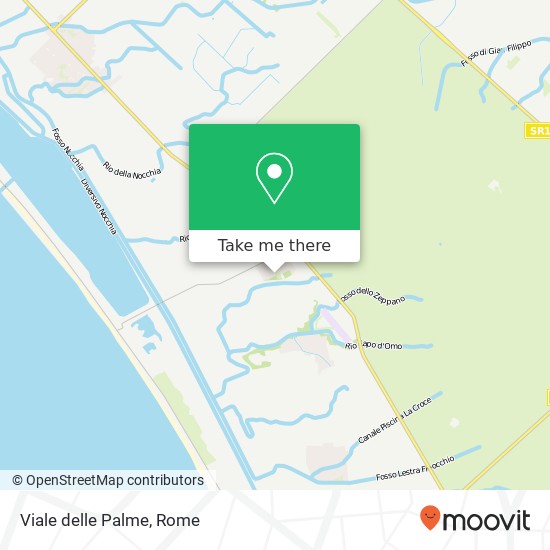 Viale delle Palme map