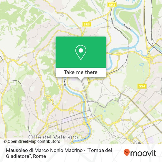 Mausoleo di Marco Nonio Macrino - “Tomba del Gladiatore” map