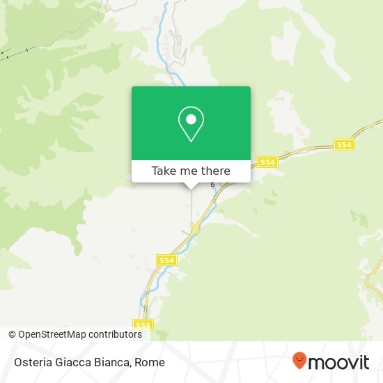 Osteria Giacca Bianca map