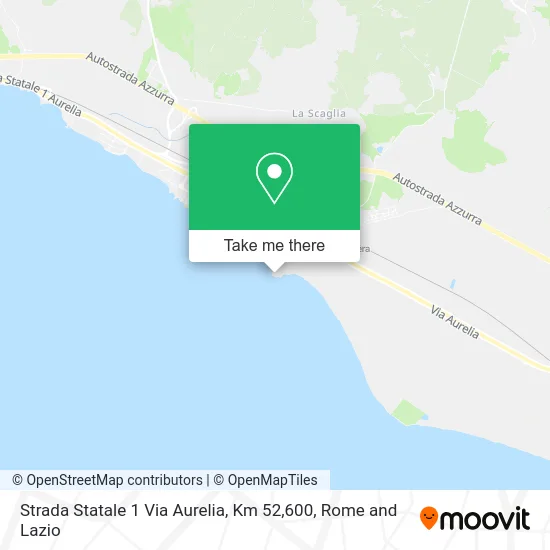 State Road 1 Aurelia Way, Km 52.600 map