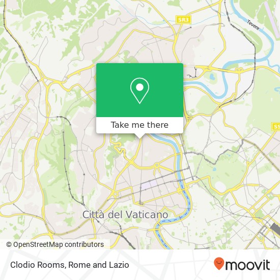 Clodio Rooms map