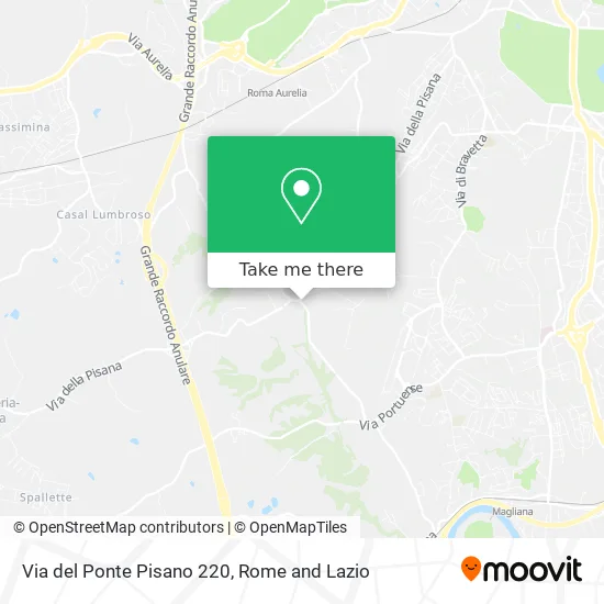 Ponte Pisano Street 220 map