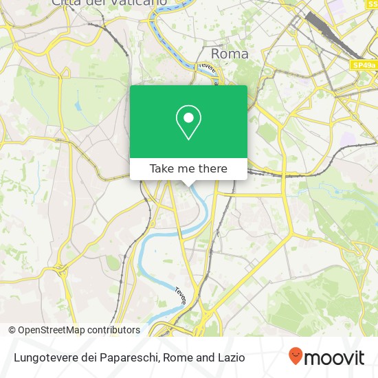 Lungotevere dei Papareschi map