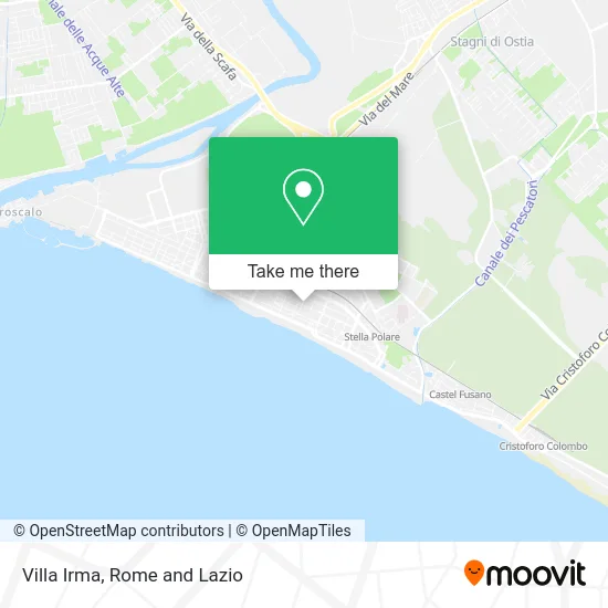 Villa Irma map