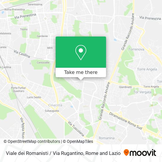 Viale dei Romanisti / Via Rugantino map