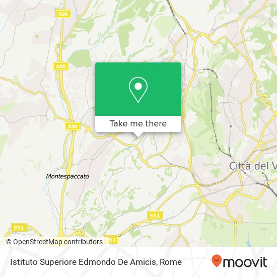 Istituto Superiore Edmondo De Amicis map