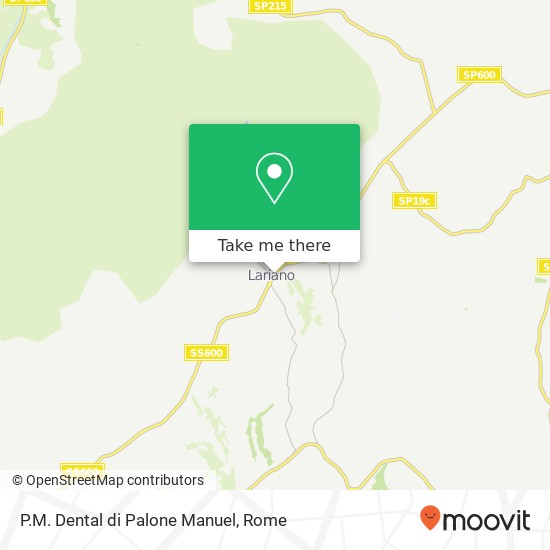 P.M. Dental di Palone Manuel map