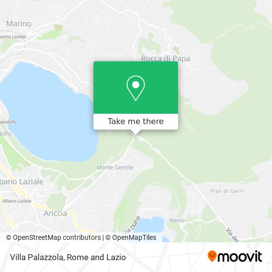 Villa Palazzola map