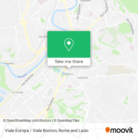 Viale Europa / Viale Boston map