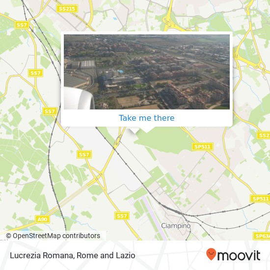Lucrezia Romana map