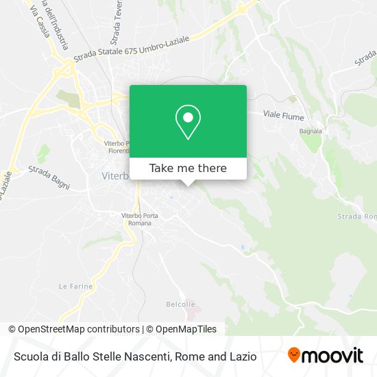 Scuola di Ballo Stelle Nascenti map