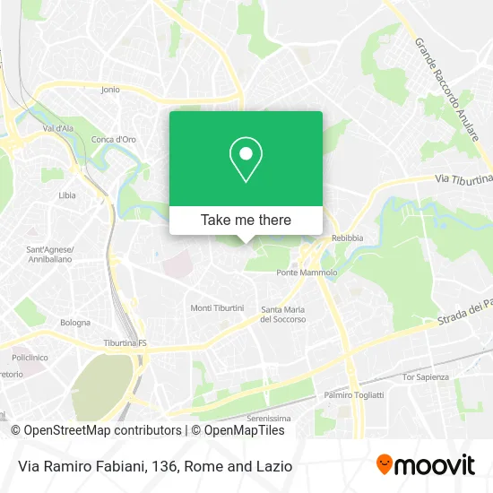 Ramiro Fabiani Street, 136 map