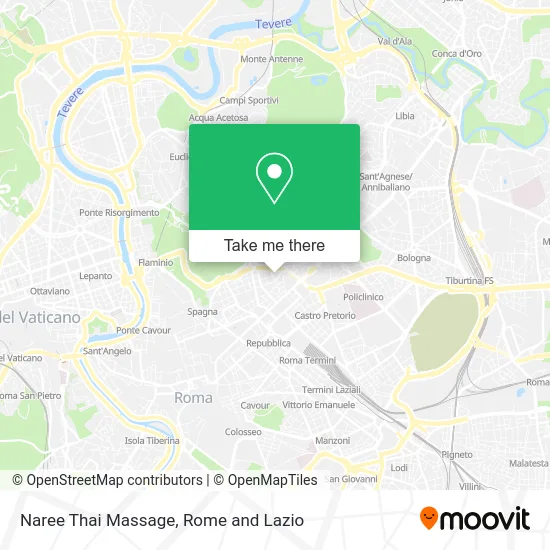 Naree Thai Massage map