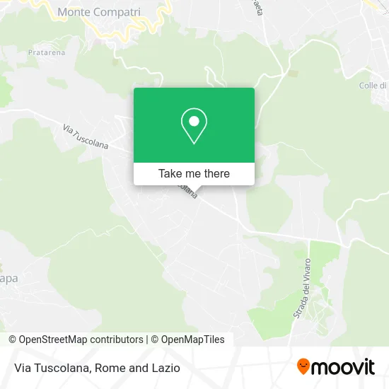 Tuscolana Street map