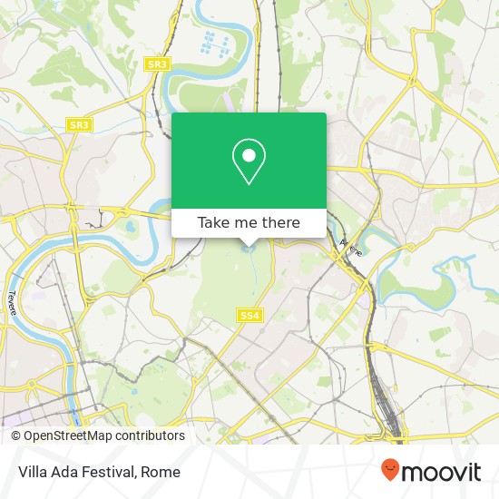 Villa Ada Festival map