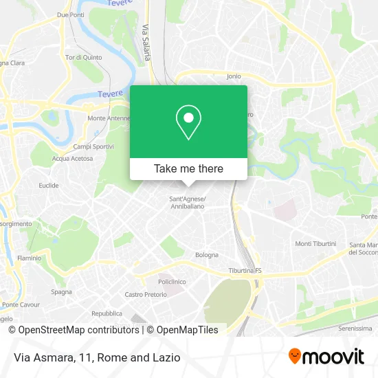 Asmara Street, 11 map