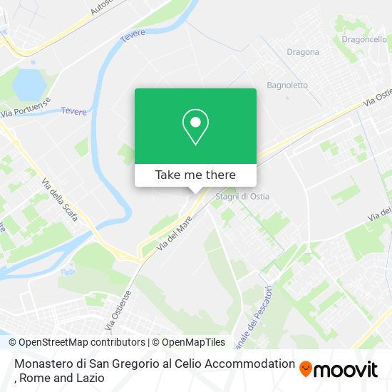 Monastero di San Gregorio al Celio Accommodation map