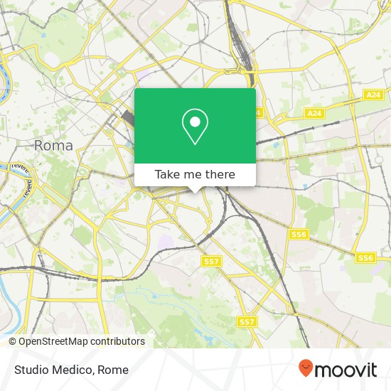 Studio Medico map