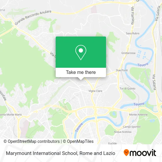 Marymount International School map