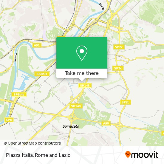 Piazza Italia map