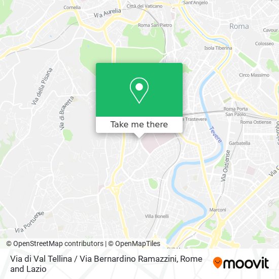 Via di Val Tellina / Via Bernardino Ramazzini map