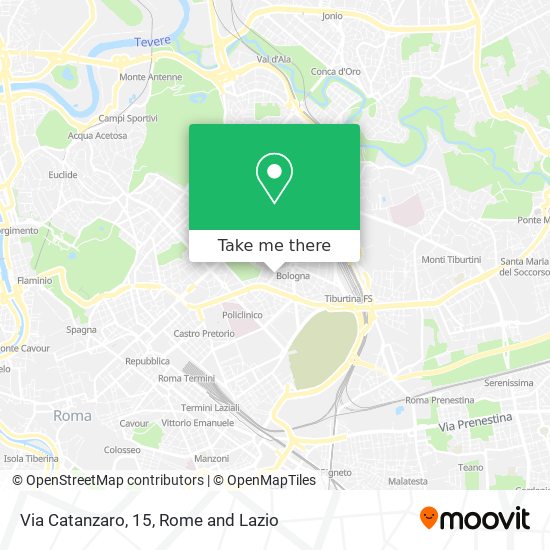 Via Catanzaro, 15 map
