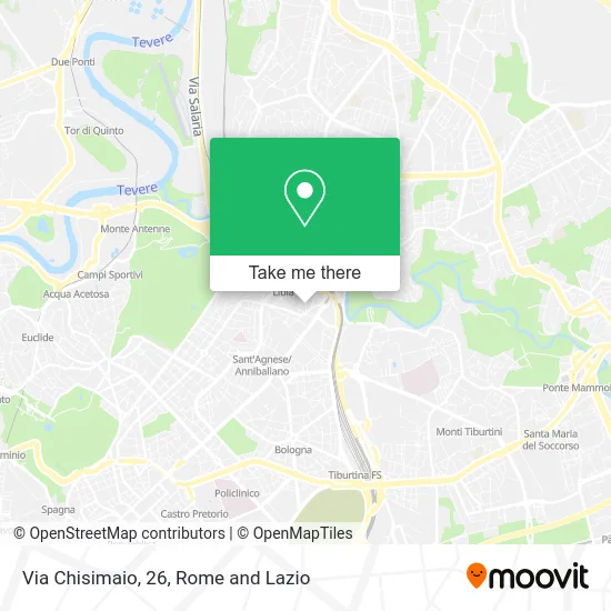 Chisimaio Street, 26 map