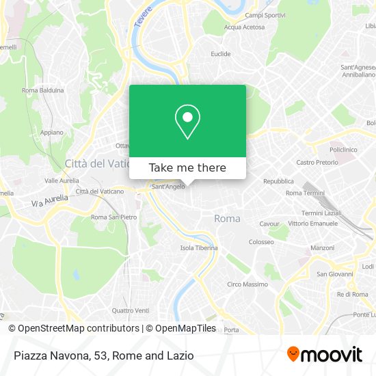 Piazza Navona, 53 map