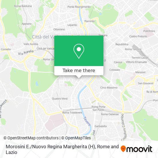 Morosini E. / Nuovo Regina Margherita (H) map